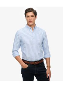 Superdry Herren Klassisches Oxford-hemd mit Langen &Auml;rmeln Blue - Gr&ouml;&szlig;e: Xxl 1041009500639D9J005