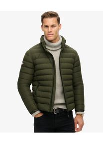 Superdry Herren Fuji Bedruckte Steppjacke Gr&uuml;n - Gr&ouml;&szlig;e: XL 10202020005501IP004