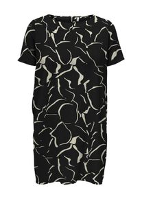 Only CARMAKOMA Damen Sommerkleid "CARLUX SS TUNIC DRESS WVN NOOS", schwarz, modisch, Gr. 42, gemustert, Web, Obermaterial: 97% Polyester, 3%