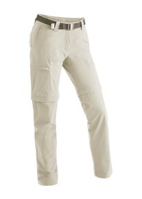 Maier Sports Damen Funktionshose "Inara slim zip", braun, Gr. 44, 90% Polyamid, 10% Elasthan, Hosen, Damen Wanderhose, zipp-off Outdoor-Hose, 4