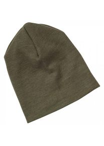 Mütze Engel Baby Mütze Kinder (Gr 50/56 |oliv/braun)