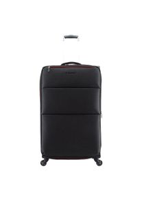 Saxoline Koffer "Adorer", grau, Polyester, Koffer, aus Polyester-Material
