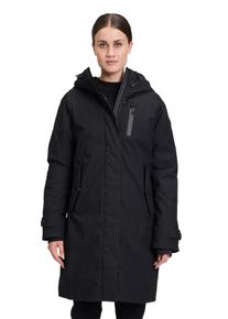Gil Bret Damen Regenmantel "Gil Bret Regenjacke mit Kapuze", schwarz, sportlich, Gr. 44, Obermaterial: 100% Polyester. Futter: 100% Polyamid.
