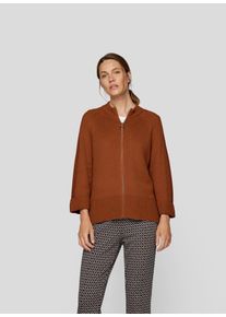 Rabe Damen Strickjacke "Strickjacke", braun, feminin, Gr. 38, unifarben, 50%Baumwolle 50%Polyacryl, Strickjacken