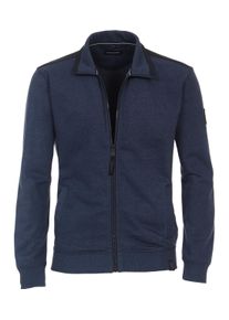 Casamoda Herren Sweatjacke "Casamoda Sweatjacke uni", blau, Gr. L, 70% Baumwolle, 30% Polyester, Sweatjacken