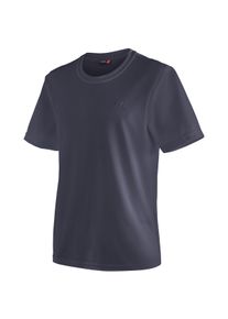 Maier Sports Herren Funktionsshirt "Walter", blau, Gr. XXL, 100% Polyester, Shirts, Herren T-Shirt, rundhals pique Outdoorshirt, schnelltrocknend