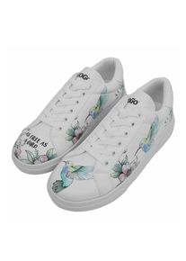 DOGO Damen Sneaker "Ace Low-Top Sneaker You, Me And The Sea Damen Sneaker", Gr. 36, lila, Lederimitat, casual, Schuhe, Vegan