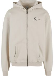 Karl Kani Herren Sweatjacke "Karl Kani Herren", grau, Gr. XXL, unifarben, 80% Baumwolle, 20% Polyester, Sweatjacken