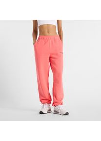 New Balance Damen Jogginghose "Reimagined Fleece Jogger"drift rot (686), sportlich, Gr. XXL, Obermaterial: 60% Baumwolle, 40% Polyester, Hosen