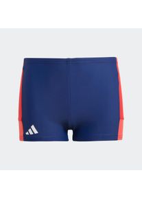 Kinder Badehose "CB BOXER BY", blau, sportlich, Gr. 92, adidas Performance, Obermaterial: 80% Polyamid, 20% Elasthan, Badehosen