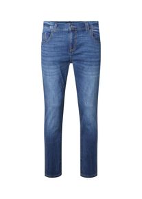 Herren 5-Pocket-Jeans "RANDO"dunkelblau used buffies, casual, Gr. 31, Pioneer Authentic Jeans, Denim/Jeans, Obermaterial: 84% Baumwolle, 14%