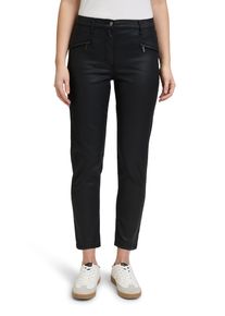 Betty Barclay Damen Stoffhose "Betty Barclay Perfect Body-Hose mit Reißverschlusstaschen", schwarz, klassisch, Gr. 42, Obermaterial: 52% Baumwolle,