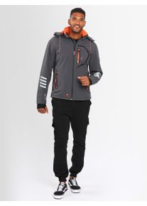 Arctic Seven Herren Softshelljacke "ASColori", orange, Gr. XXXL, Obermaterial: 96% Polyester, 4% Elasthan; Innenmaterial: 100% Polyester, Jacken,