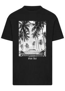 MisterTee Herren T-Shirt "MisterTee Herren Today Was A Good Day Tee", schwarz, casual, Gr. XL, bedruckt, 100% Baumwolle, Shirts