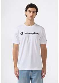 Champion Herren T-Shirt, weiß, sportlich, Gr. XXL, Obermaterial: 100% Baumwolle, Shirts