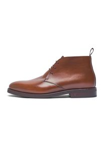 Henry Stevens Herren Schnürboots "Marshall GB2", Gr. 45, braun, Leder, klassisch, Schuhe