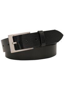 AnnaMatoni Damen Ledergürtel, schwarz, klassisch,modisch, Gr. 105, unifarben, Rindsleder, Gürtel