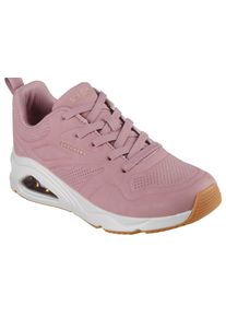 Skechers Damen Sneaker "TRES-AIR UNO", Gr. 37, rosa, Lederimitat, Textil, unifarben, sportlich, Schuhe, Freizeitschuh, Halbschuh, Schnürschuh mit