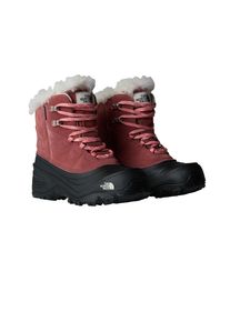 The North Face Damen Winterstiefel "Y SHELLISTA V LACE WP", Gr. 33,5, braun, Leder, sportlich, Schuhe, Wasserdicht