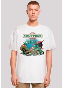 F4NT4STIC Herren T-Shirt "Centipede Atari Retro Gaming", weiß, casual, Gr. XL, Obermaterial: 100% Baumwolle, Shirts, Premium Qualität