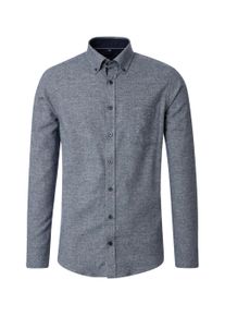 Casamoda Herren Langarmhemd "Casamoda Freizeithemd uni", blau, Gr. XXL, unifarben, 100% Baumwolle, Hemden