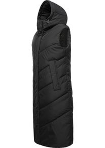Ragwear Damen Steppweste "Suminka Vest", schwarz, modisch, Gr. XXL, Außenmaterial: 100% Polyester, Innenfutter: 100% Polyester, Wattierung: 100%