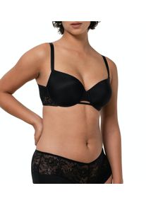 Triumph Damen Bügel-BH "Vivid Spotlight WHP", Gr. 75, schwarz, Microtouch, Spitze, Obermaterial: 59% Polyamid, 27% Polyester, 14% Elasthan,