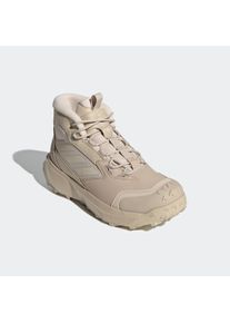 adidas terrex Damen Winterboots "TERREX WINTER LEATHER MID CUT RAIN.RDY COLD.RDY", Gr. 38, beige, Leder, Textil, sportlich, Schuhe, Winterboots aus