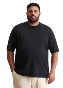 Marc O'Polo MARC O'POLO Herren T-Shirt "aus softem Slub-Jersey", blau, Basic, Gr. XXXL, unifarben, Obermaterial: 100% Baumwolle, Shirts
