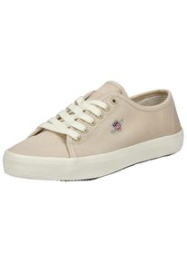 Gant Damen Sneaker "Gant Sneaker Textil", Gr. 39, beige, Textil, casual, Schuhe
