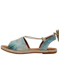 DOGO Damen Sandale "Hazel Caretta-Hey Dude Damen Sandalen", Gr. 41, blau, Lederimitat, Schuhe, Vegan