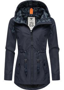 Ragwear Damen Outdoorjacke "Monadis", blau, casual, Gr. M, Obermaterial: 100% Polyester, Innenfutter: 100% Polyester, Jacken, Leichte Damen