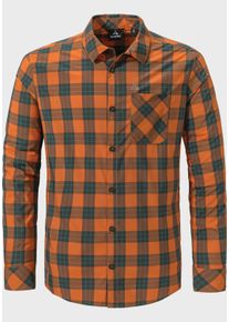 Schöffel SCHÖFFEL Herren Outdoorhemd "Shirt Sobra M", gelb, sportlich, Gr. 48, Oberstoff : 92% Nylon 8% Elasthan, Hemden