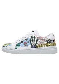 DOGO Damen Sneaker "Ace Low-Top Sneaker I Was Here Damen Sneaker", Gr. 41, weiß, Lederimitat, casual, Schuhe, Vegan
