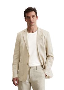 Marc O'Polo MARC O'POLO Herren Sakko "aus hochwertigem Leinen-Mix", grau, elegant, Gr. 54, unifarben, Obermaterial: 54% Leinen, 30% Polyester, 16% Viskose, Sakkos