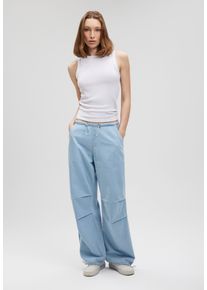 Mavi Damen Weite Jeans "HILL", blau, casual, Gr. 32, 50% Baumwolle, 50% Lyocell, Jeans, Parachute Pants