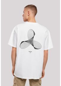 F4NT4STIC Herren T-Shirt "Geometrics", weiß, casual, Gr. XXL, Obermaterial: 100% Baumwolle, Shirts, Print