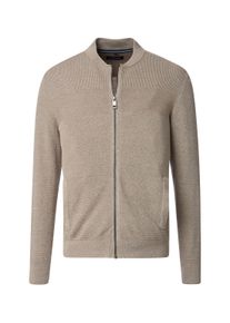 Casamoda Herren Strickjacke "Casamoda Strickjacke uni", beige, Gr. S, 100% Baumwolle, Strickjacken