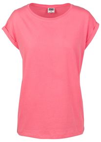 Urban Classics Herren Kurzarmshirt "Urban Classics Damen Ladies Extended Shoulder Tee", bunt, casual, Gr. XXL, unifarben, 100% Baumwolle, Shirts