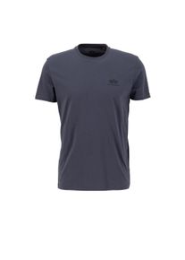 Herren T-Shirt "Alpha Industries Men - T-Shirts Basic T-Shirt SL", schwarz, Gr. S, Alpha Industries, Obermaterial: 100% Baumwolle, Shirts