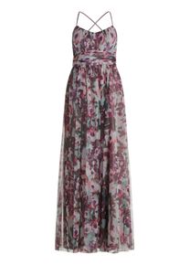 Vera Mont Damen Abendkleid "Vera Mont Abendkleid mit Blumenprint", bunt, festlich, Gr. 38, Tüll, Obermaterial: 100% Polyester., Kleider