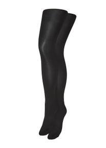Véro Moda VERO MODA Damen Feinstrumpfhose "VMLOVE TIGHTS - 40 DEN 2-PACK NOOS", Gr. M, schwarz, Obermaterial: 95% Nylon, 5% Elasthan, unifarben, Strumpfhosen