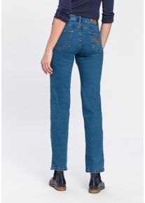 Arizona Damen Gerade Jeans "Comfort-Fit", blau, Basic, Gr. 80, Jeans, Obermaterial: 98% Baumwolle, 2% Elasthan, Jeans, High Waist