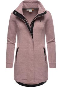 Ragwear Damen Sweatjacke "Letrice", lila, sportlich, Gr. 4XL, Sweatware, Obermaterial: 65% Baumwolle, 35% Polyester; Futter: 65% Baumwolle, 35%