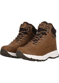 WHISTLER Damen Winterboots "Parrite", Gr. 46, braun, Synthetik, Textil, sportlich, Schuhe, Snowboots, Winterstiefel, Winterschuhe, wasserdicht und