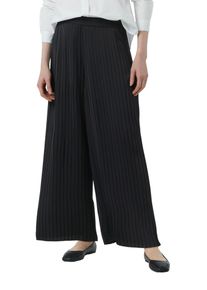 comma, COMMA Damen Relaxhose, blau, casual, Gr. 36, unifarben, Strukturmuster, Web, Obermaterial: 99% Polyester, 1% Elasthan, Hosen, mit elastischem Bund