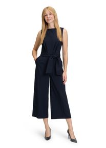 Betty Barclay Damen Overall "Betty Barclay Jumpsuit mit Eingrifftaschen", blau, feminin, Gr. 42, Obermaterial: 86% Polyester, 14% Elasthan.,