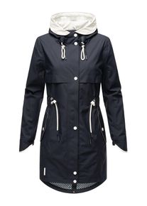 Navahoo Damen Kurzmantel "Xankaa", blau, modisch, Gr. XXL, Obermaterial: 100% Polyester, Futter: 100% Polyester, Mäntel, Modischer Damen