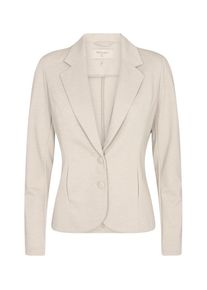 Freequent Damen Kurzblazer "FQNANNI", grau, casual, Gr. M, unifarben, Web, Obermaterial: 73% Polyester, 24% Viskose, 3% Elasthan, Blazer, mit