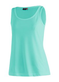 Maier Sports Damen Funktionsshirt "Petra", blau, Gr. 40, 100% Polyester, Shirts, Damen Tank-Top für Sport und Outdoor-Aktivitäten, ärmelloses Shirt